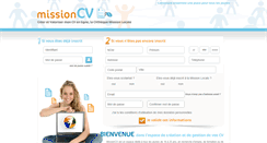 Desktop Screenshot of mission-cv.fr